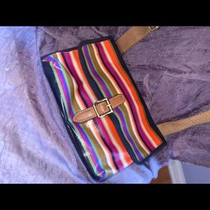 Fossil multi-colored purse